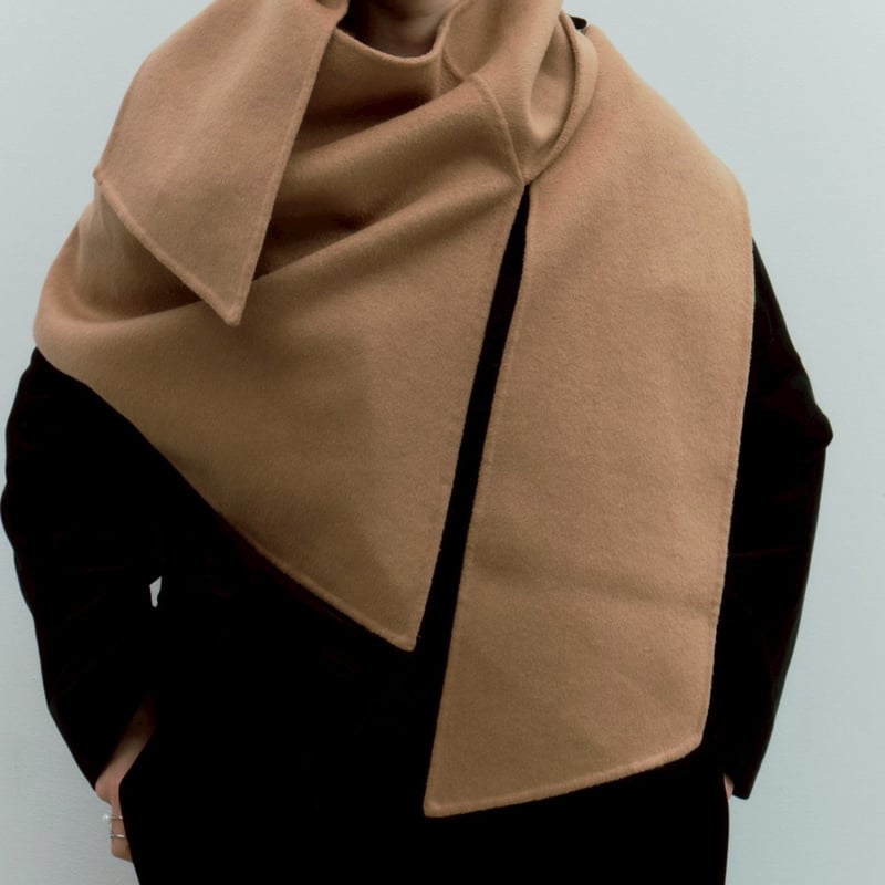 wool river stole | decollte_accessory