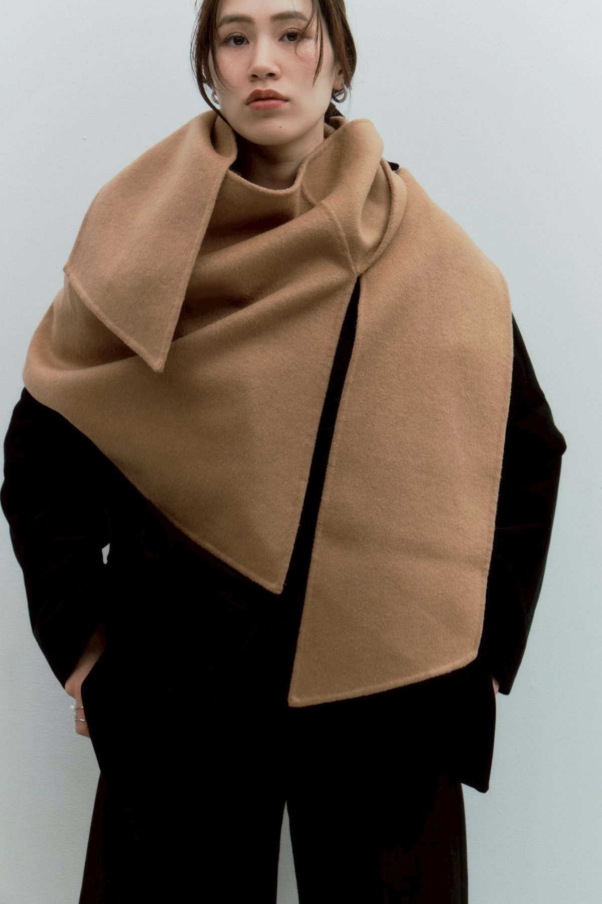 wool river stole | decollte_accessory