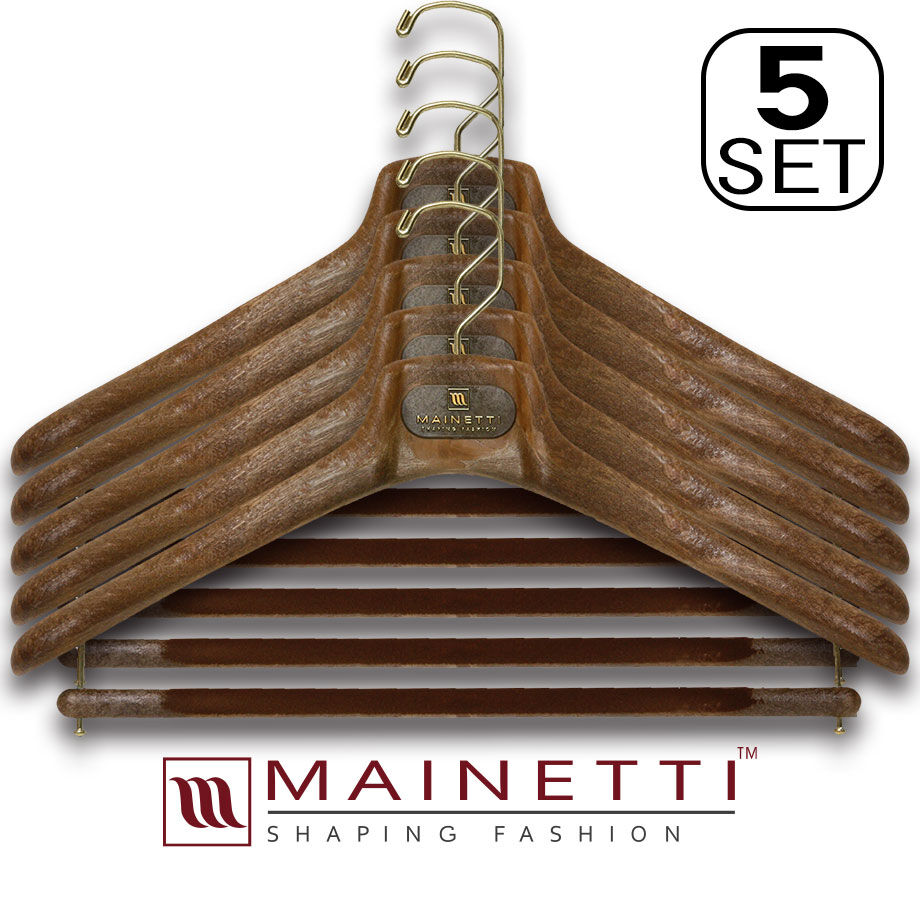 MAINETTI/マイネッティ - イタリア製 サルトリアーレハンガー（5本