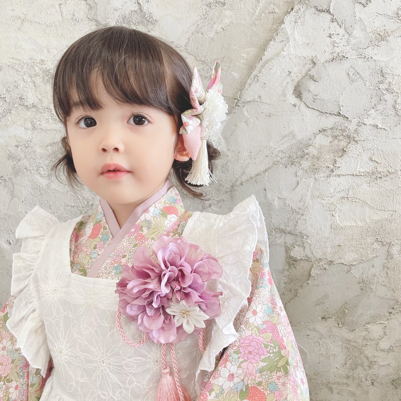 女の子七五三♡3歳♡ピンク 花柄刺繍 正絹高級お着物フルセット 楽天市場】七五三 着物 3歳 販売 ピンクの通販