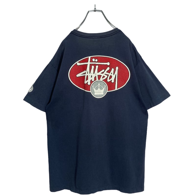 90s OLD STUSSY S/S crown print T-shirt | 無無