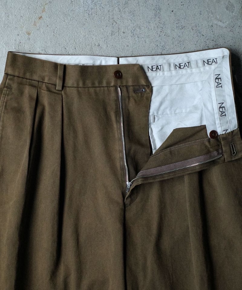 NEAT / NEAT Chino - Fade Brown | DAMAGEDONE 2nd