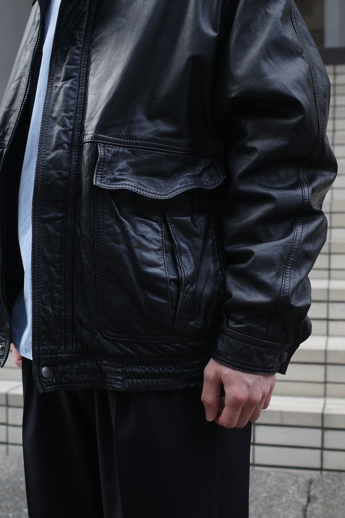 St Michael Leather Short Blouson | DAMAGEDONE 2nd