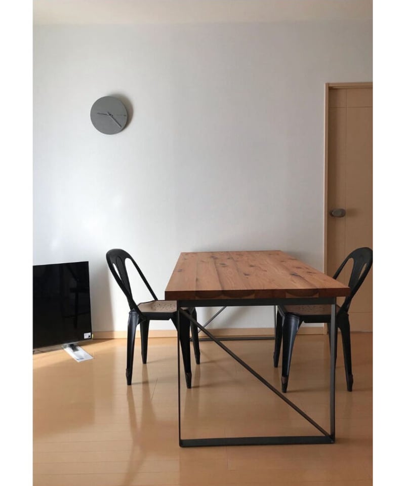 THE TABLE 杉天板 FBアイアン脚 | BROOK online store