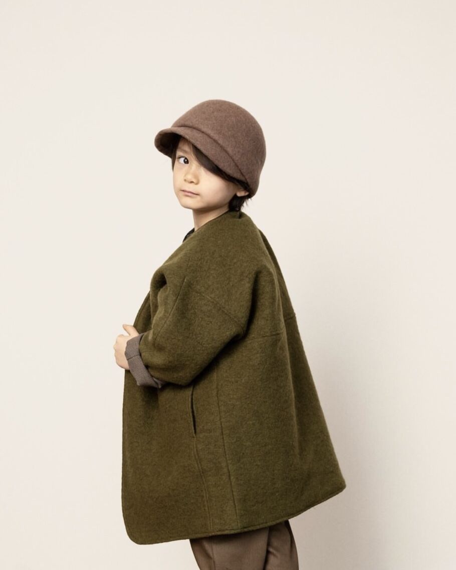 HELLO LUPO - Lupo Kimono Coat / matcha green |