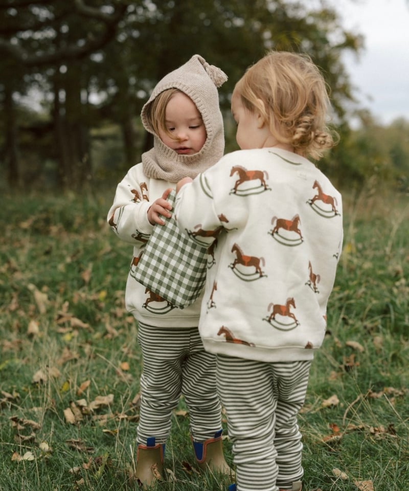 organic zoo ロッキングホース トレーナー 3-4Y organic zoo