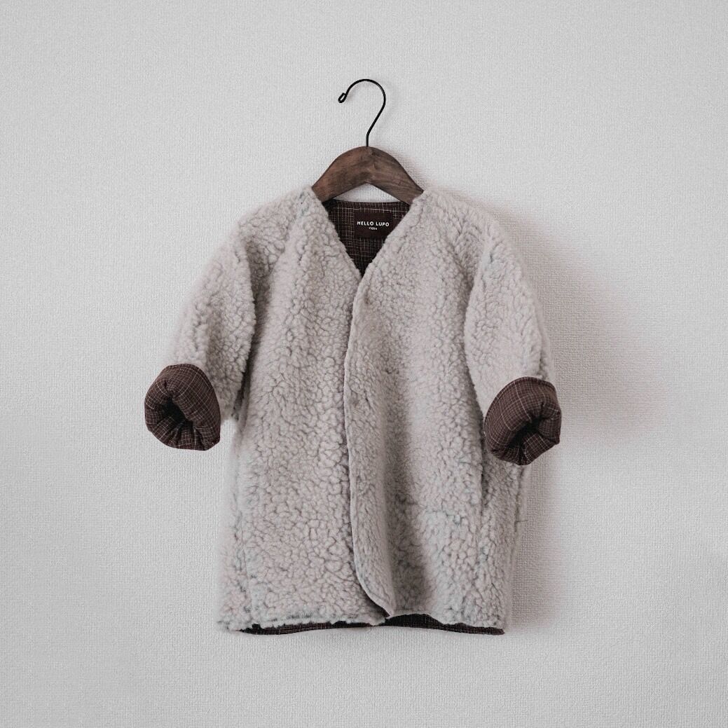 HELLO LUPO - Kimono Coat ( Bianco) | UANDEL