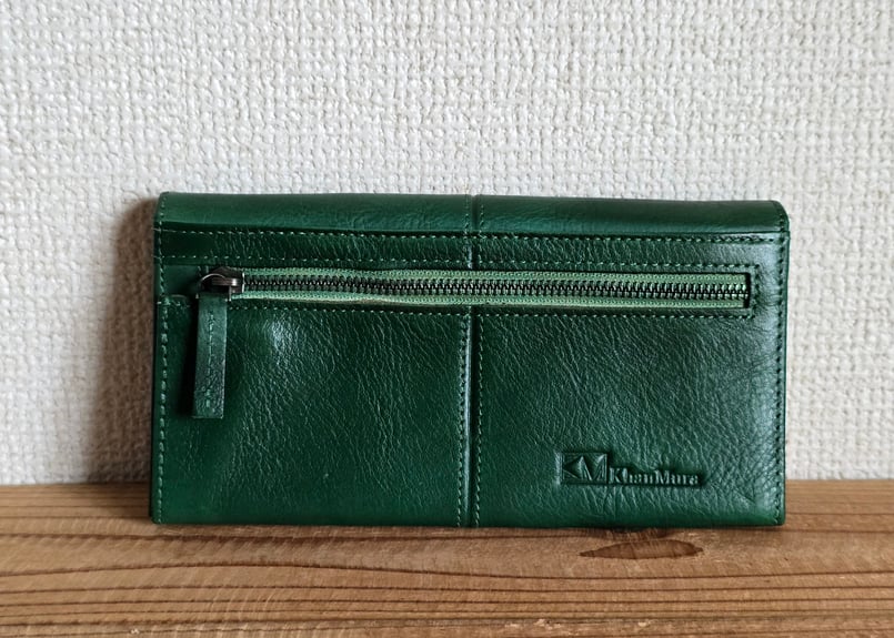 牛革長財布【カザフスタン Khan Mura製】KM-WL005 | Tulpar