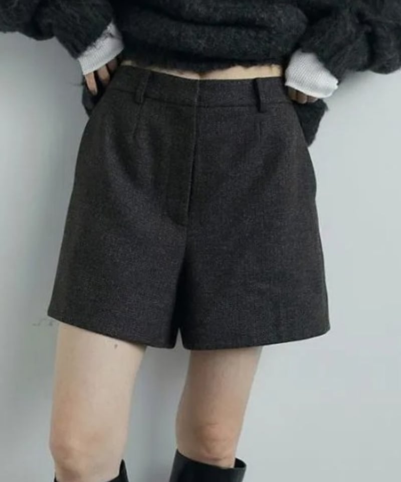 anuke (アンヌーク） Herringbone Short Pants 62520728