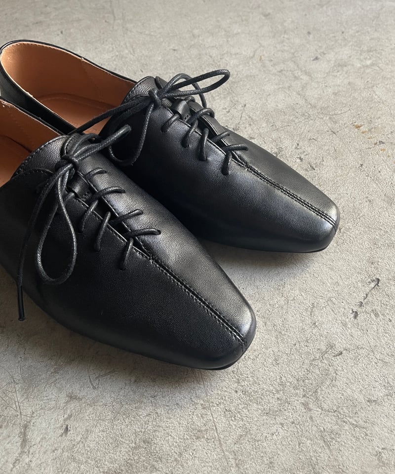 LACE UP LEATHER SHOES | JISTORY
