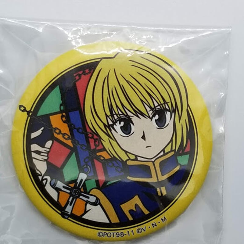 HUNTER×HUNTER クラピカ 和紙缶バッジ | K-BOOKS 池袋 2次元グッズ通販
