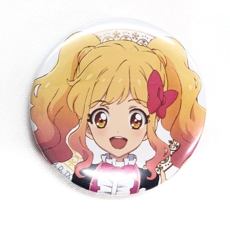 アイカツ 虹野ゆめ 「アイカツスターズ！」5周年記念グッズ 缶バッジ