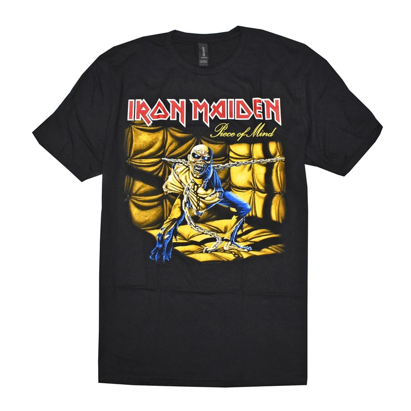 IRON MAIDEN アイアンメイデン Tシャツ バンドTシャツ ブラック PIECE