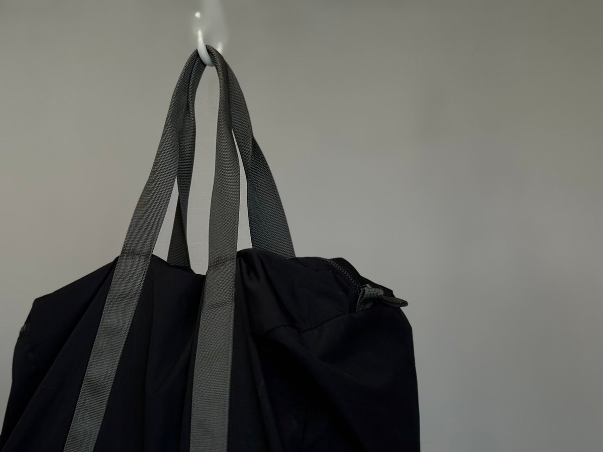 90-00s prada sports nylon bag black | weekend t
