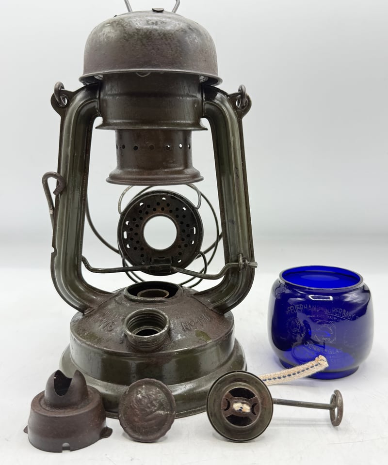 希少】戦前 Feuerhand №225 blue globe 1937's 希少】戦前 Feuerhand