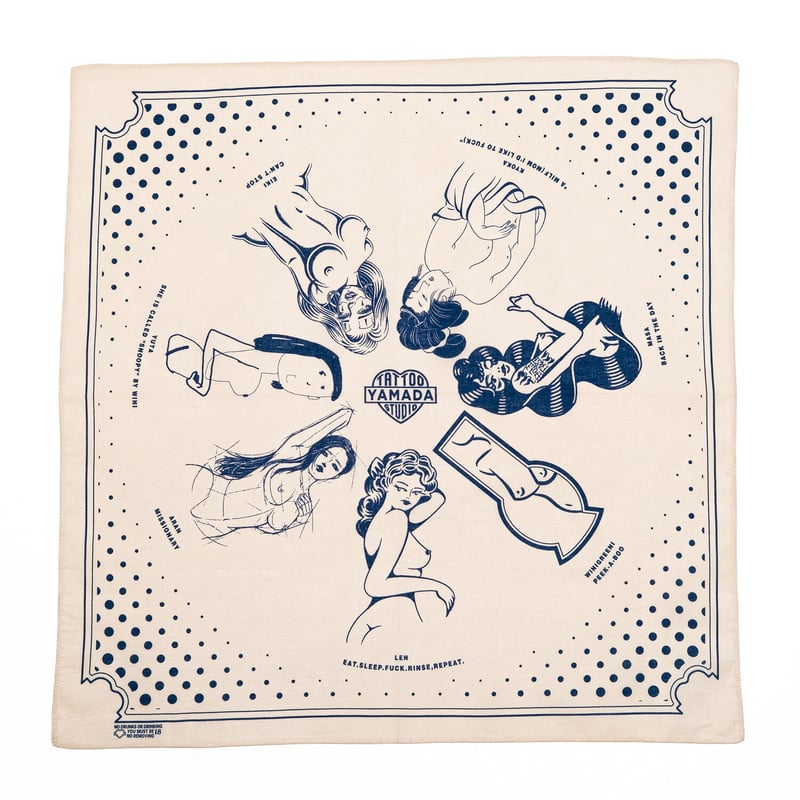 TSY TATTOOIST BANDANA | tattoostudioyamada STORE