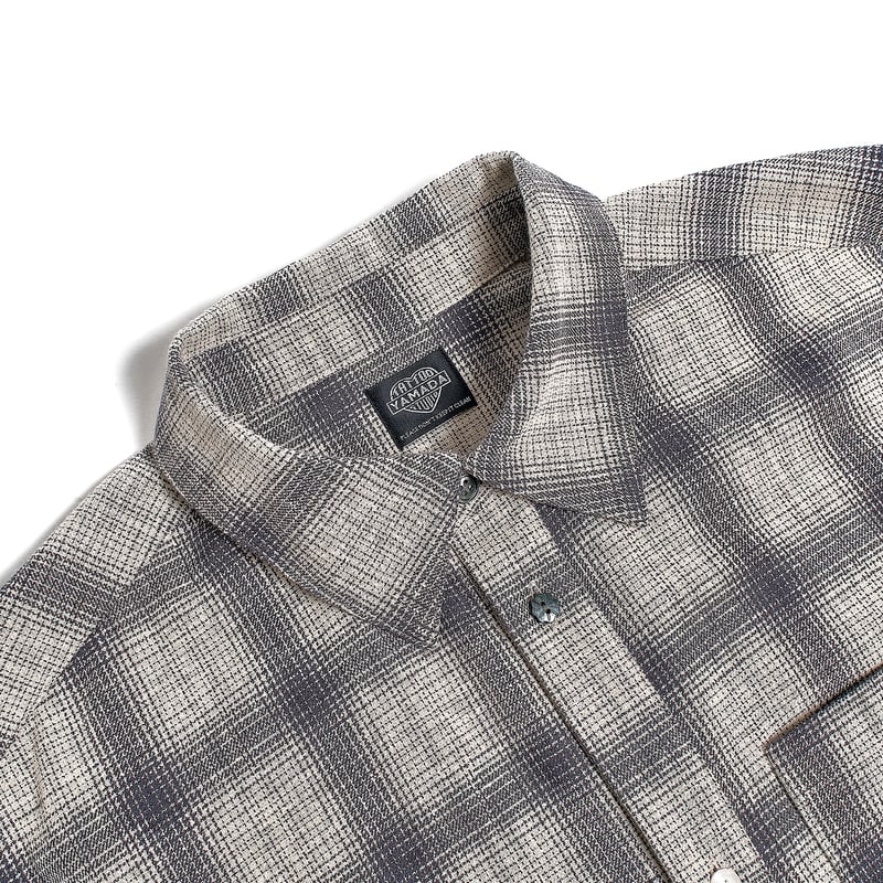 TSY ORIGINAL OMBRE CHECK SHIRTS【BLACK TAG】// IV