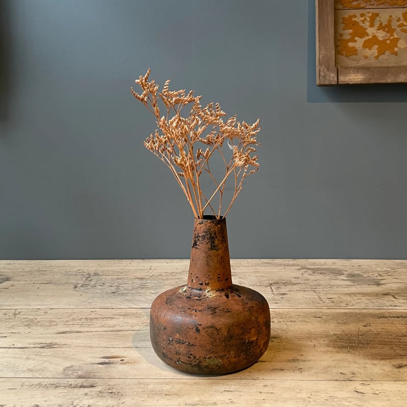 鉄製 フラワーベース 花瓶 一輪挿し ③ | OGISHIMA COFFEE Antiques