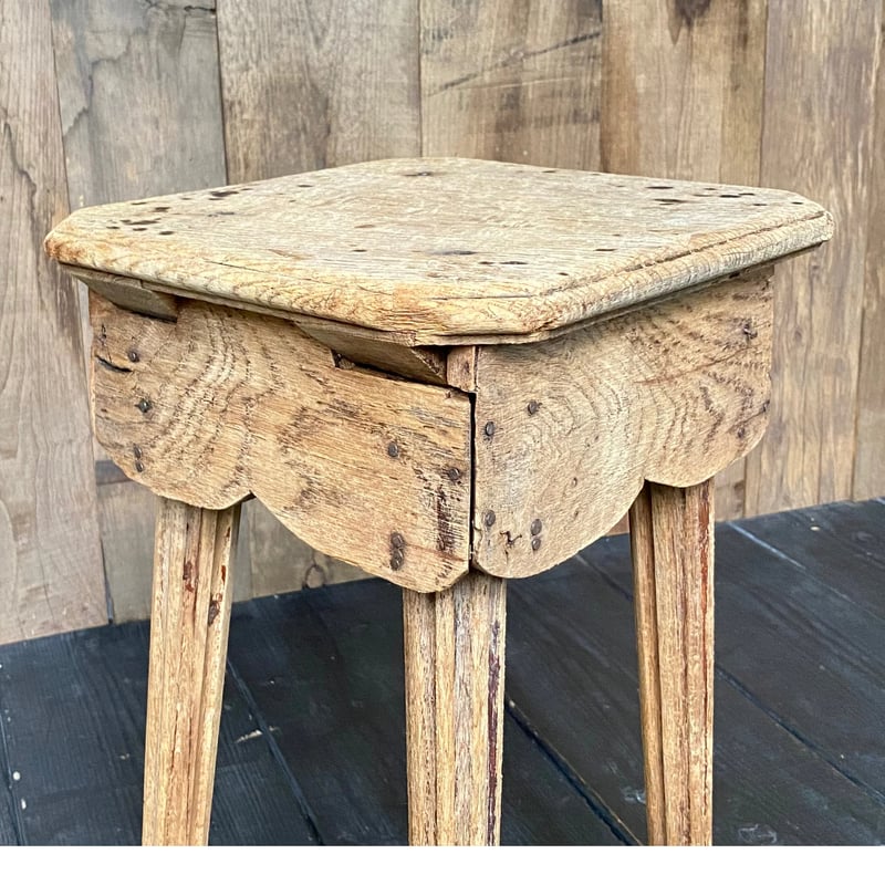 木製 スツール 花台 フランスアンティーク | OGISHIMA COFFEE Antiques