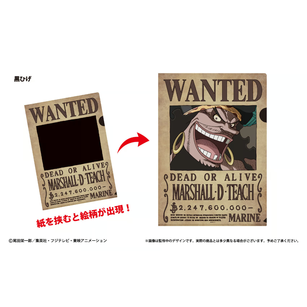 ワンピースマガジン 特製クリアファイル2種セット 抽選プレゼント 未
