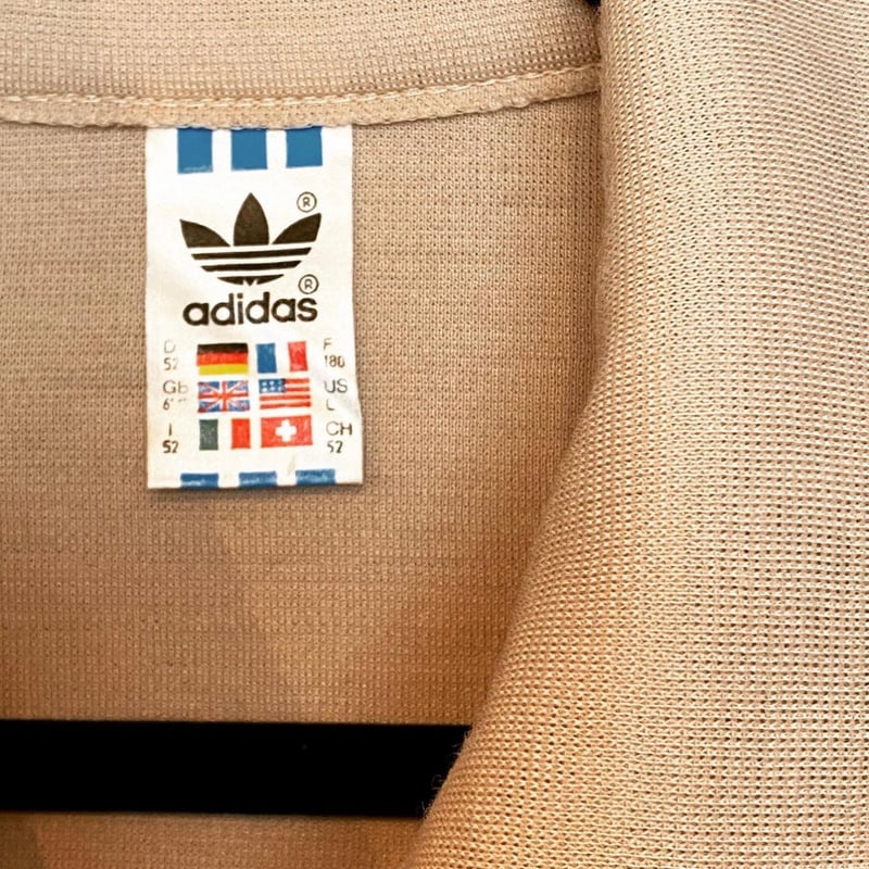 超希少 ビッグサイズ 70s〜80s adidas 西ドイツ製 ガイコツジャージ