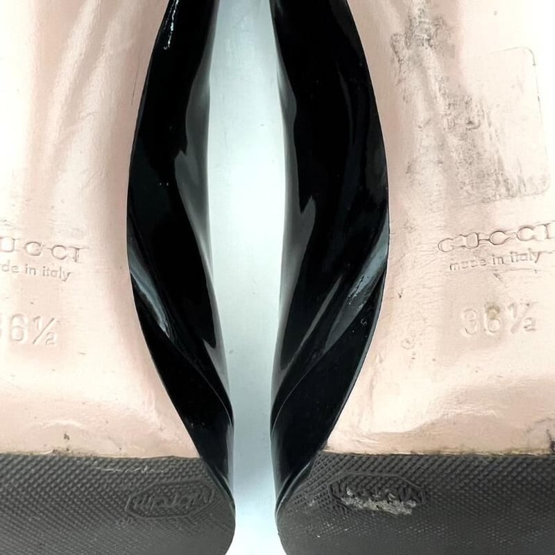 GUCCI グッチ エナメル ハイヒール 36 1/2 23.5cm | REGASTOCK