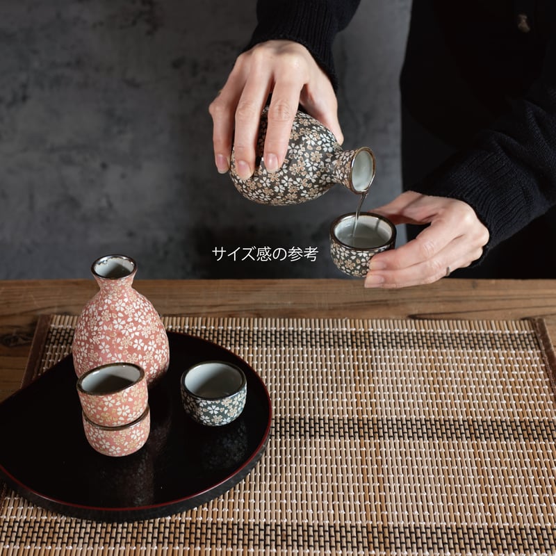 花ちらし 酒器揃［ギフトセット］ | AWASAKA