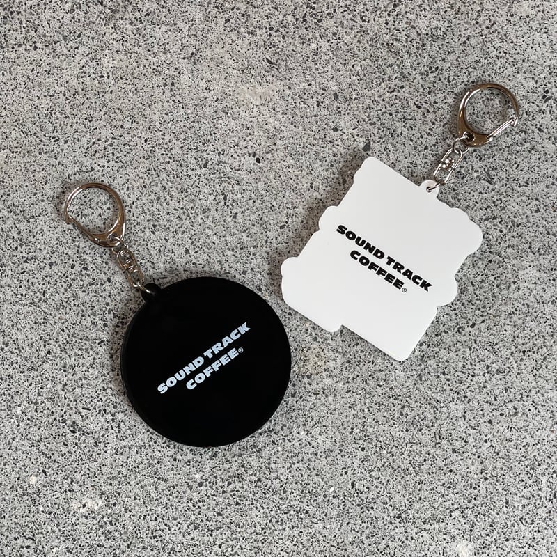 GOOD TIME RUBBER KEY CHAIN | SOUND TRACK COFFEE