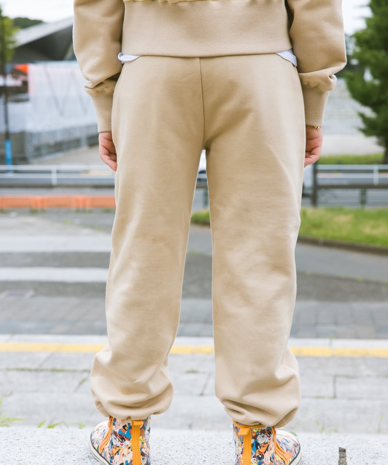 KIDS DRAWSTRINGS WIDE PANT／キッズドローストリングワイドパンツ ［T