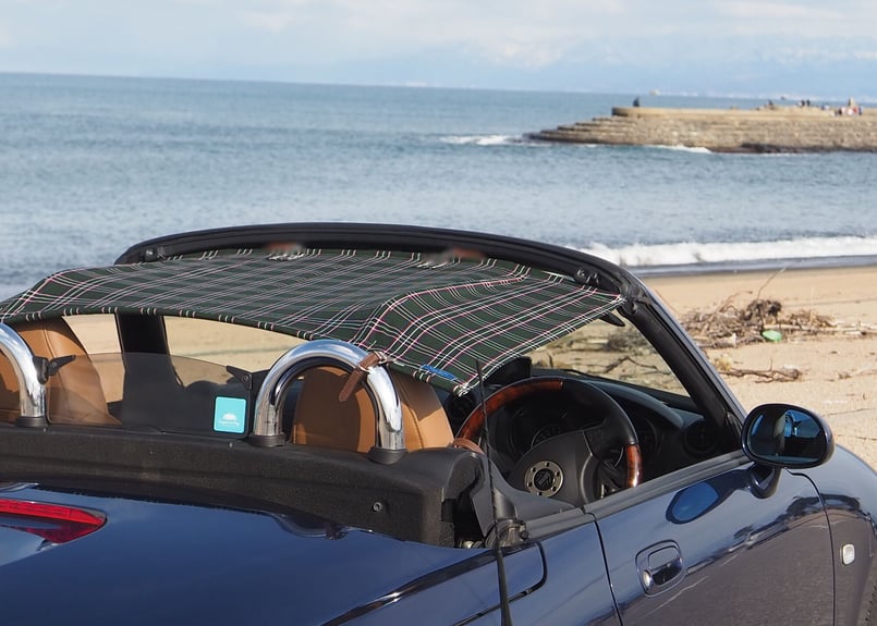 Copen AirTop®︎/チェック柄・グリーン】最新2026モデル コペン専用