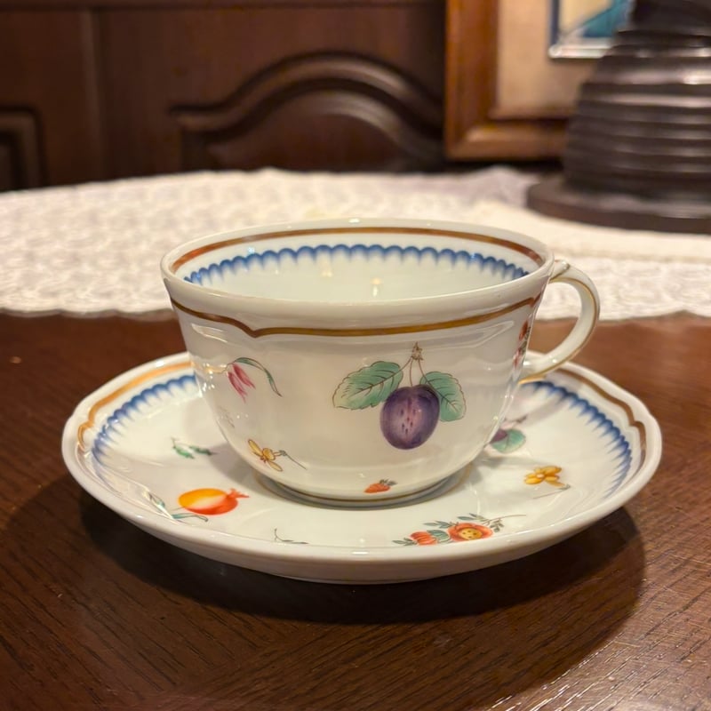 リチャードジノリRichard Ginori イタリアンフルーツ カップ&ソーサー