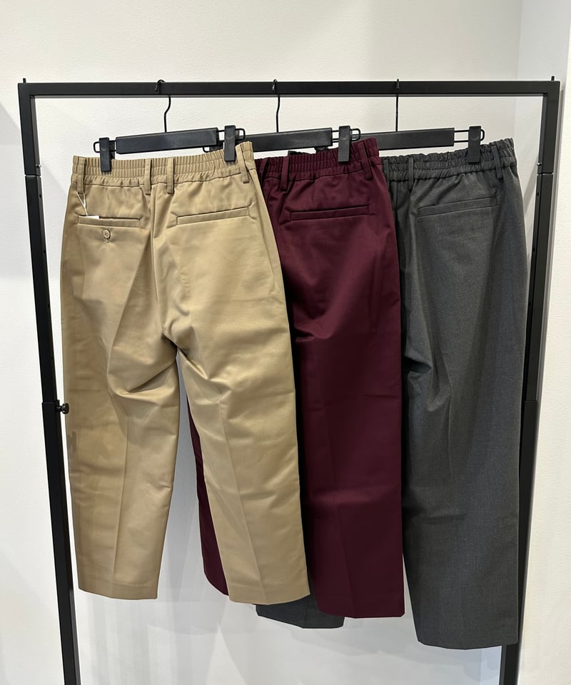 19SO】24/7 Slacks T/C | MANIACO