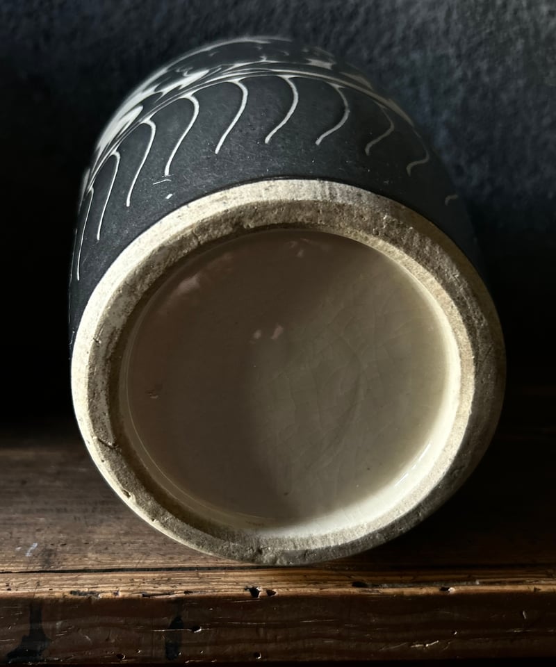 磁州窯の花器/中国美術/梅瓶/陶器/骨董 | 骨董・アンティークの
