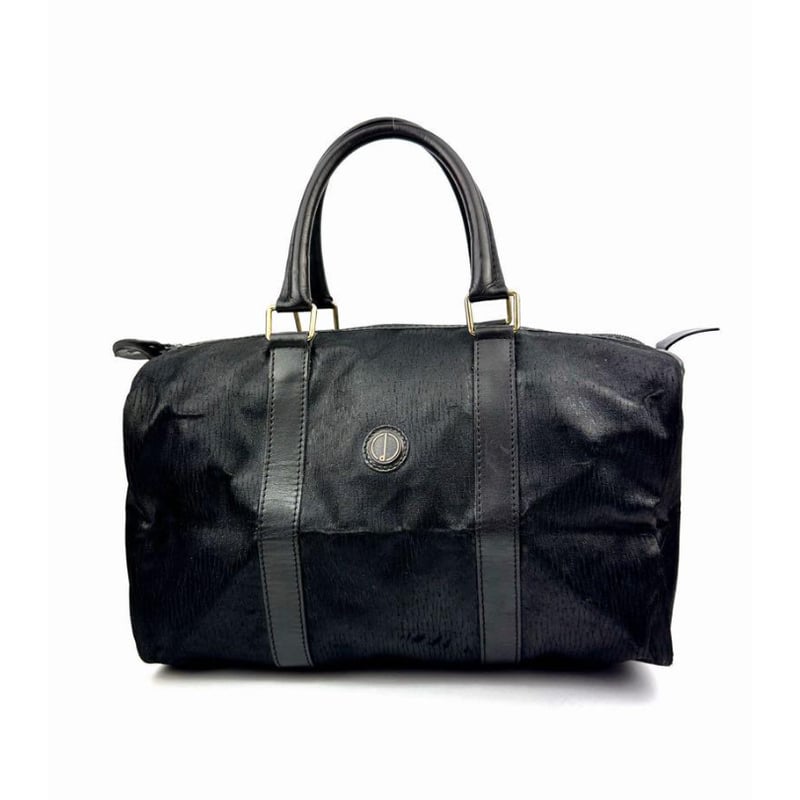 ダンヒル dunhill ハンドバッグ ナイロン レザー ミニボストン