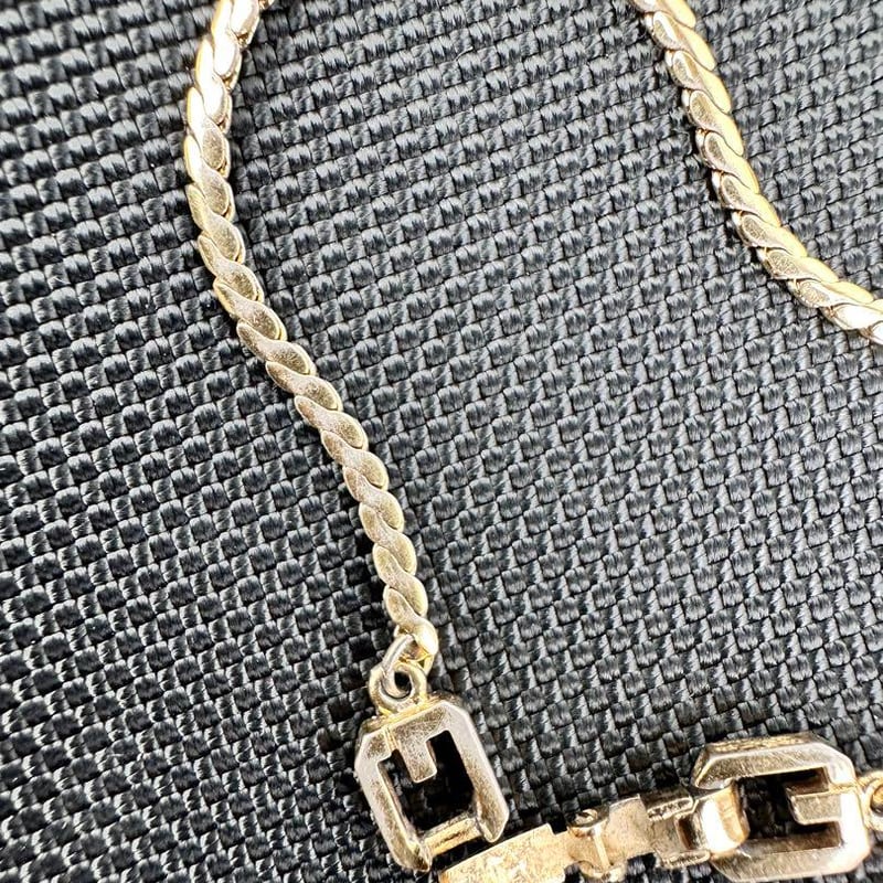 GIVENCHY ジバンシィ 喜平 チェーンゴールドカラー ブレスレット Gロゴ