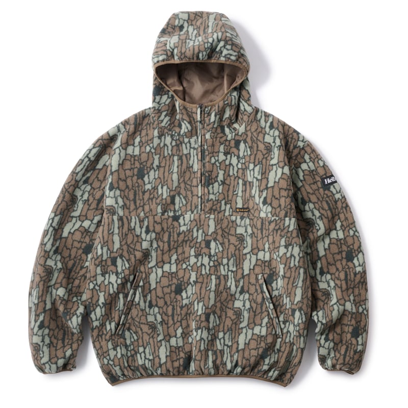 HELLRAZOR (ヘルレイザー) FLEECE NYLON PARKA Trebark |