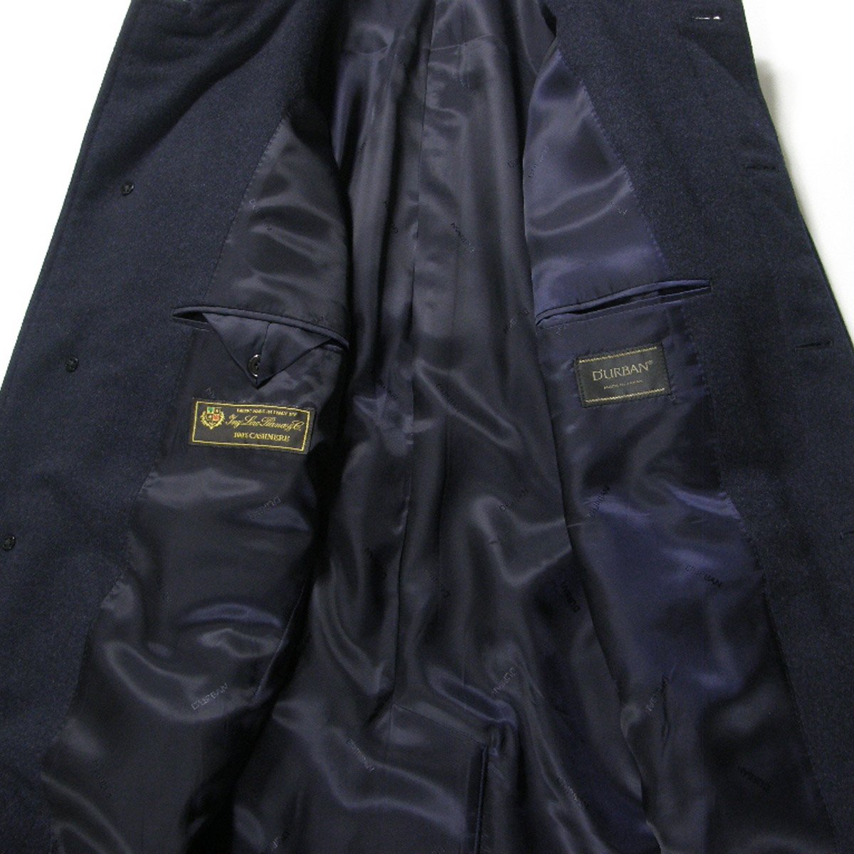 D'URBAN × Loro Piana ／ ダーバン × ロロピアーナ カシミヤ ステンカラ