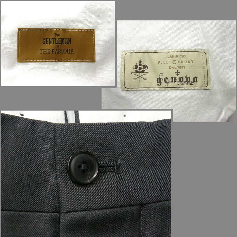 THE GENTLEMAN IN THE PARLOUR × CERRUTI ／ ザジェントル