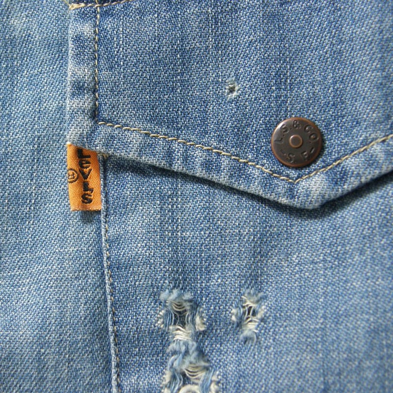 Levi's ／ リーバイス オレンジタブ デニムシャツ ウエスタンシャツ