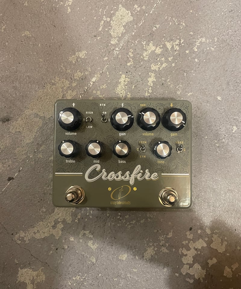Crazy Tube Circuits Crossfire (受注販売) | ギター屋funk