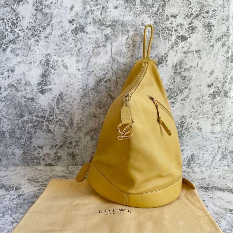 7877074 LOEWE ロエベ リュック バックパック アントン レザー