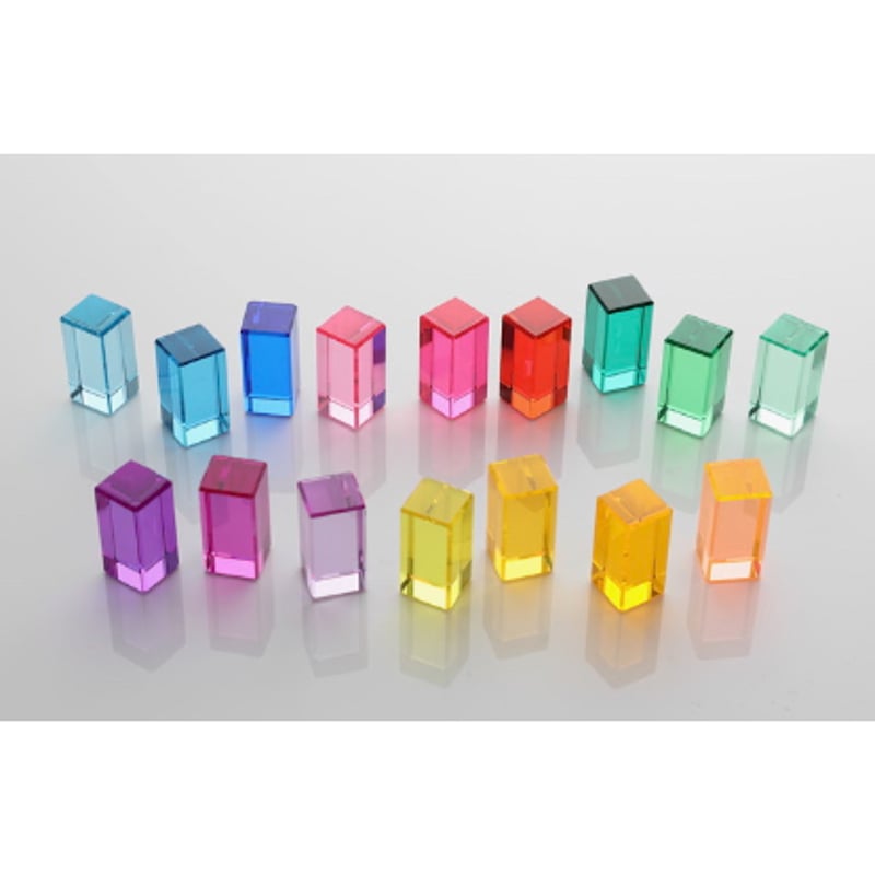 REGENBOGENLAND】虹の石 ハーフセット（虹の石32pcs ＋T3バー3本