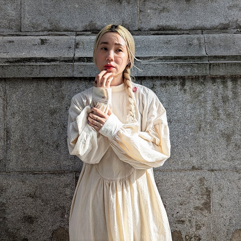 madder madder マダマダ tea towel tunic dress madder madder