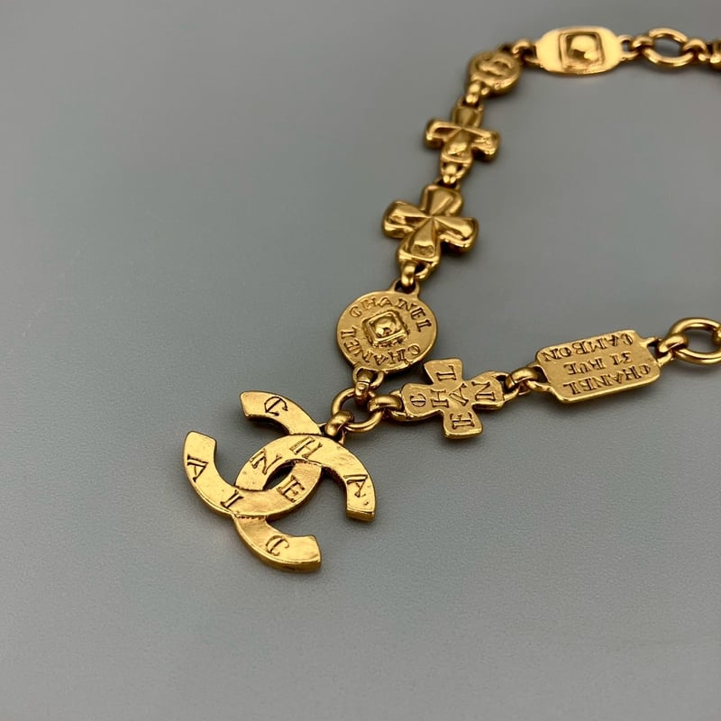CHANEL (シャネル) ヴィンテージ 31 RUE CAMBON ココマーク ネックレス