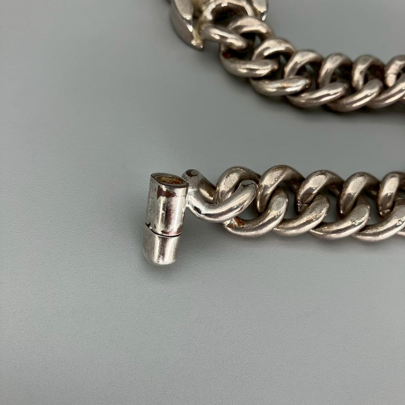 CHANEL (シャネル) ヴィンテージ ターンロック ココマーク シルバー