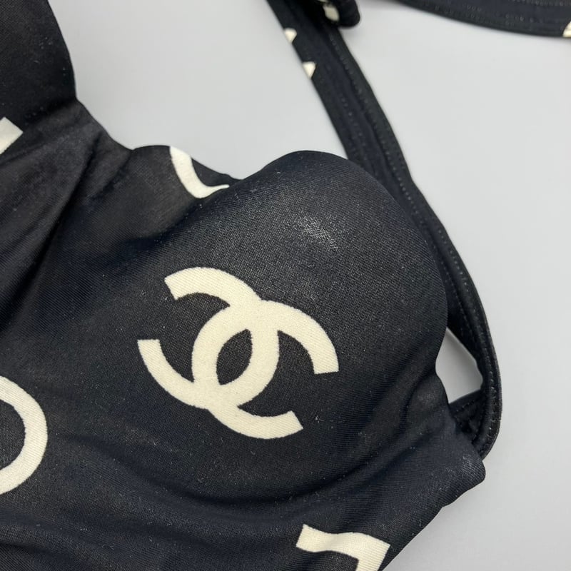 CHANEL (シャネル) ヴィンテージ ロゴ ココマーク ビキニ 水着 スイム