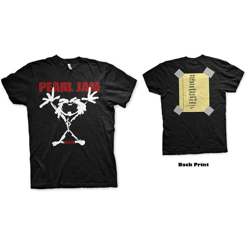 公式新品】 PEARL JAM - STICKMAN (BACK PRINT) GILDAN