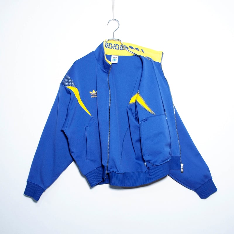 USED【 adidas 】90sトラックジャケット（デサント製）／LADIES：M〜L
