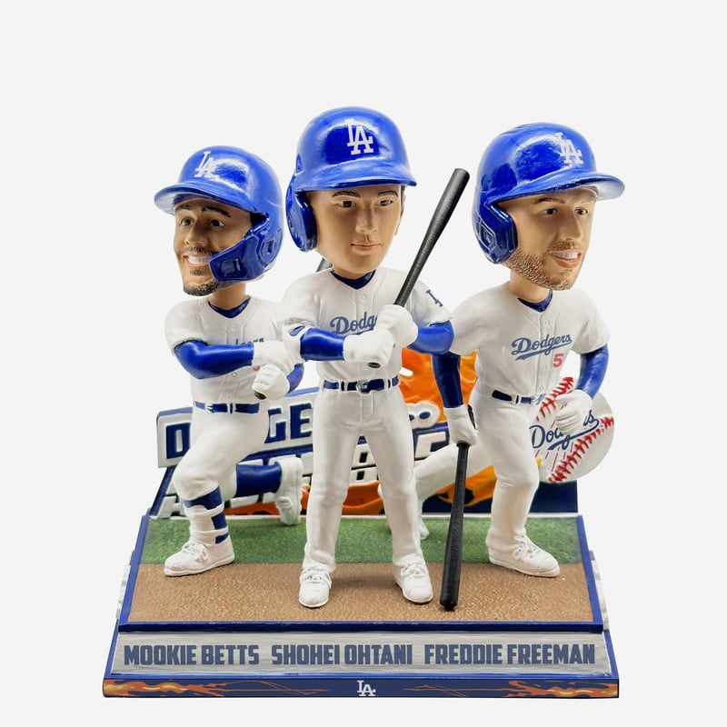 世界360個限定】ベッツ&大谷&フリーマン トリプルコラボ ボブルヘッド