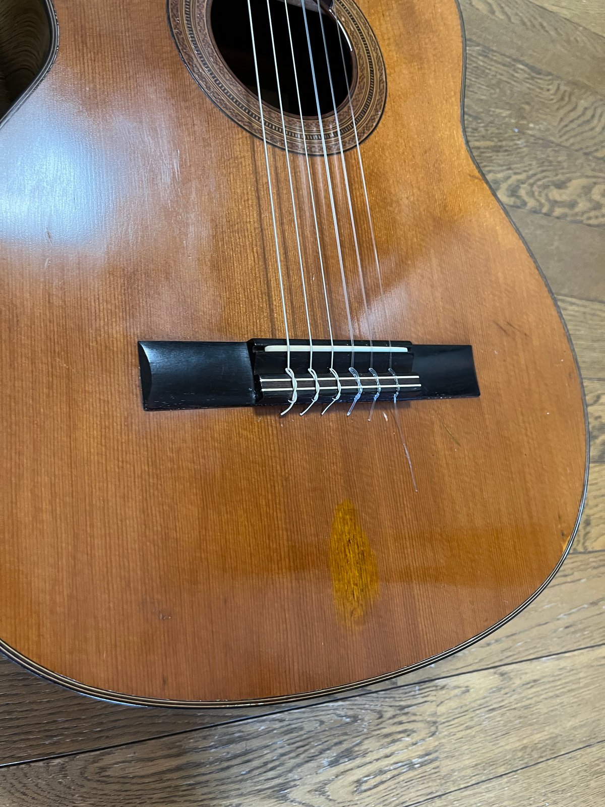 矢入貞雄氏作1966年製ハンドメイドガットギター(USED ) | Guitar Shop H